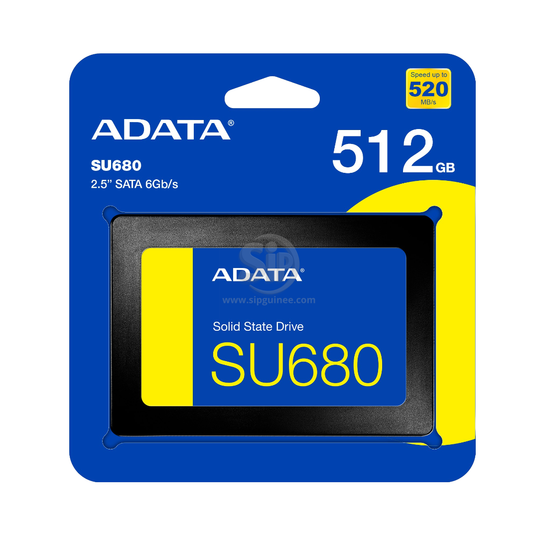 Disque Dur SSD SATA ADATA SU650 – 512 Go | Stockage rapide et fiable pour PC portable ou de bureau